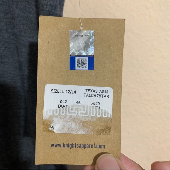 Texas A&M Aggies Gray V-Neck Short Sleeve Shirt Women's Size Large - Picture 4 of 7